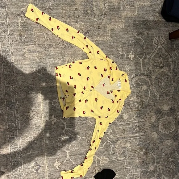 cherry button down - Picture 1 of 2